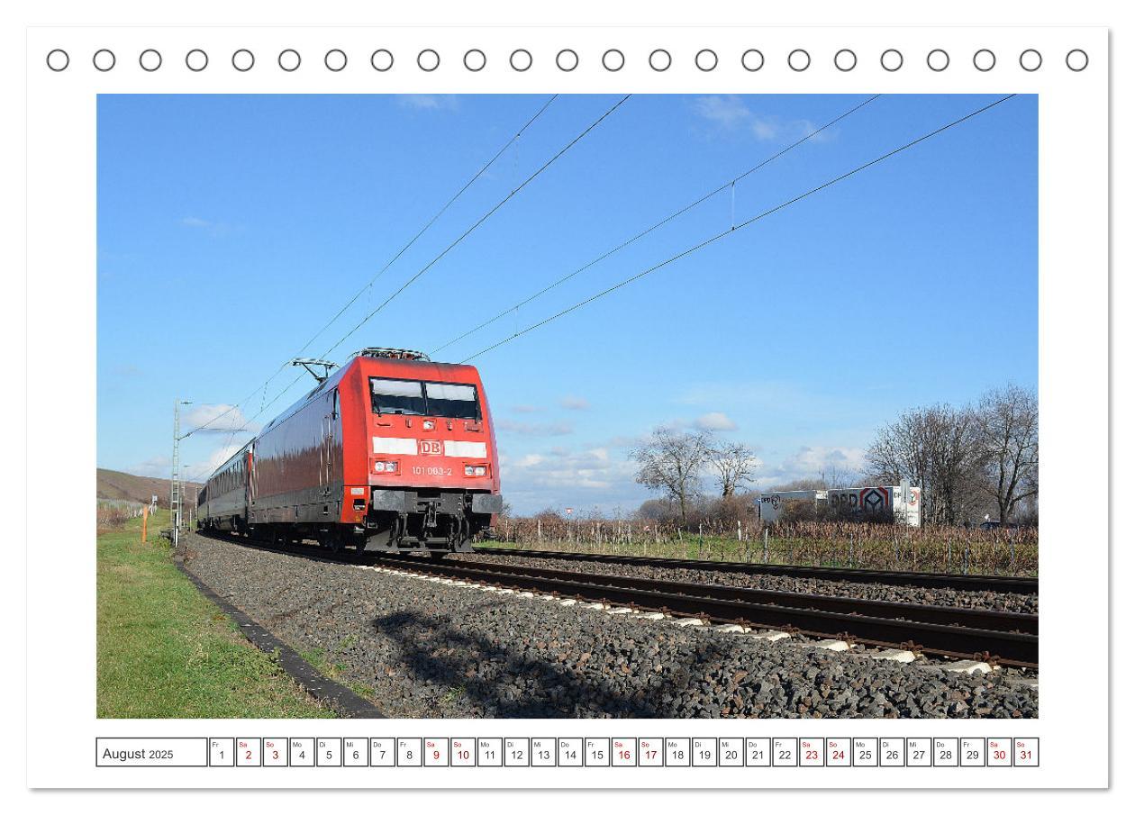 Bild: 9783457176689 | Die Baureihe 101 der Deutschen Bahn (Tischkalender 2025 DIN A5...