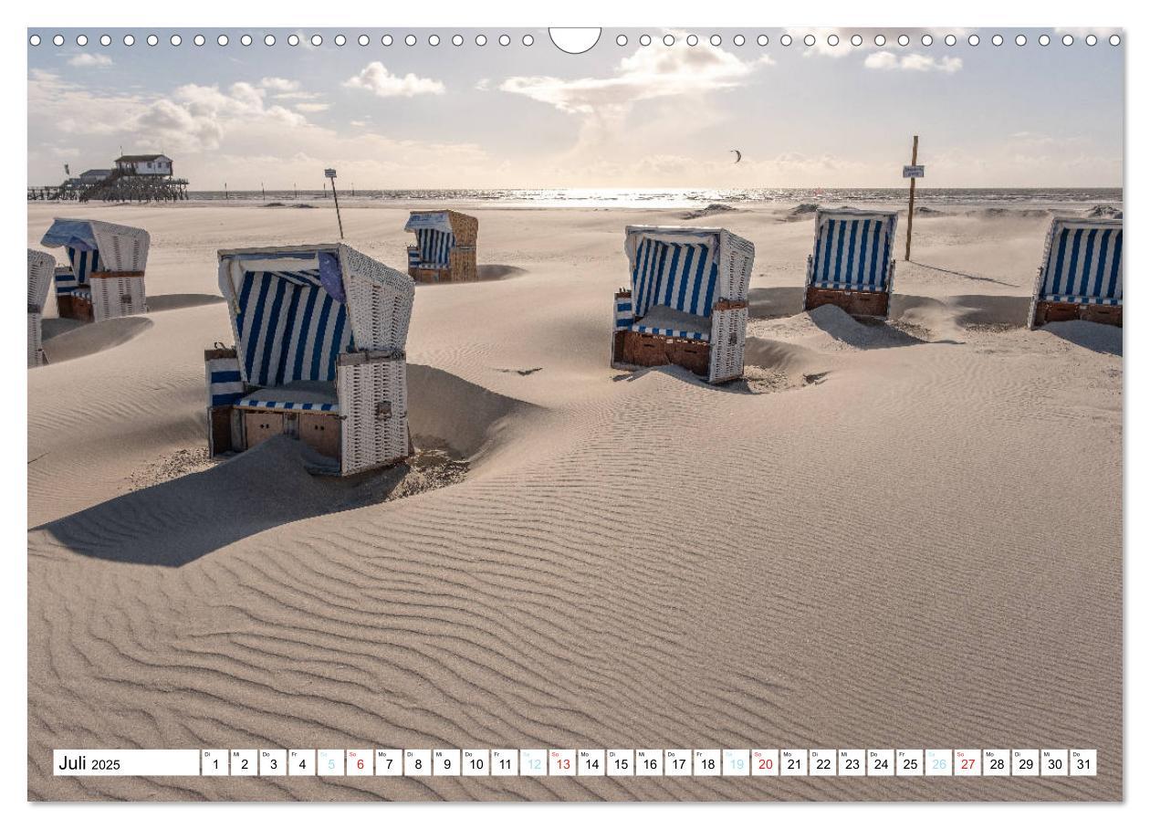 Bild: 9783435148868 | Faszination Sankt Peter-Ording (Wandkalender 2025 DIN A3 quer),...