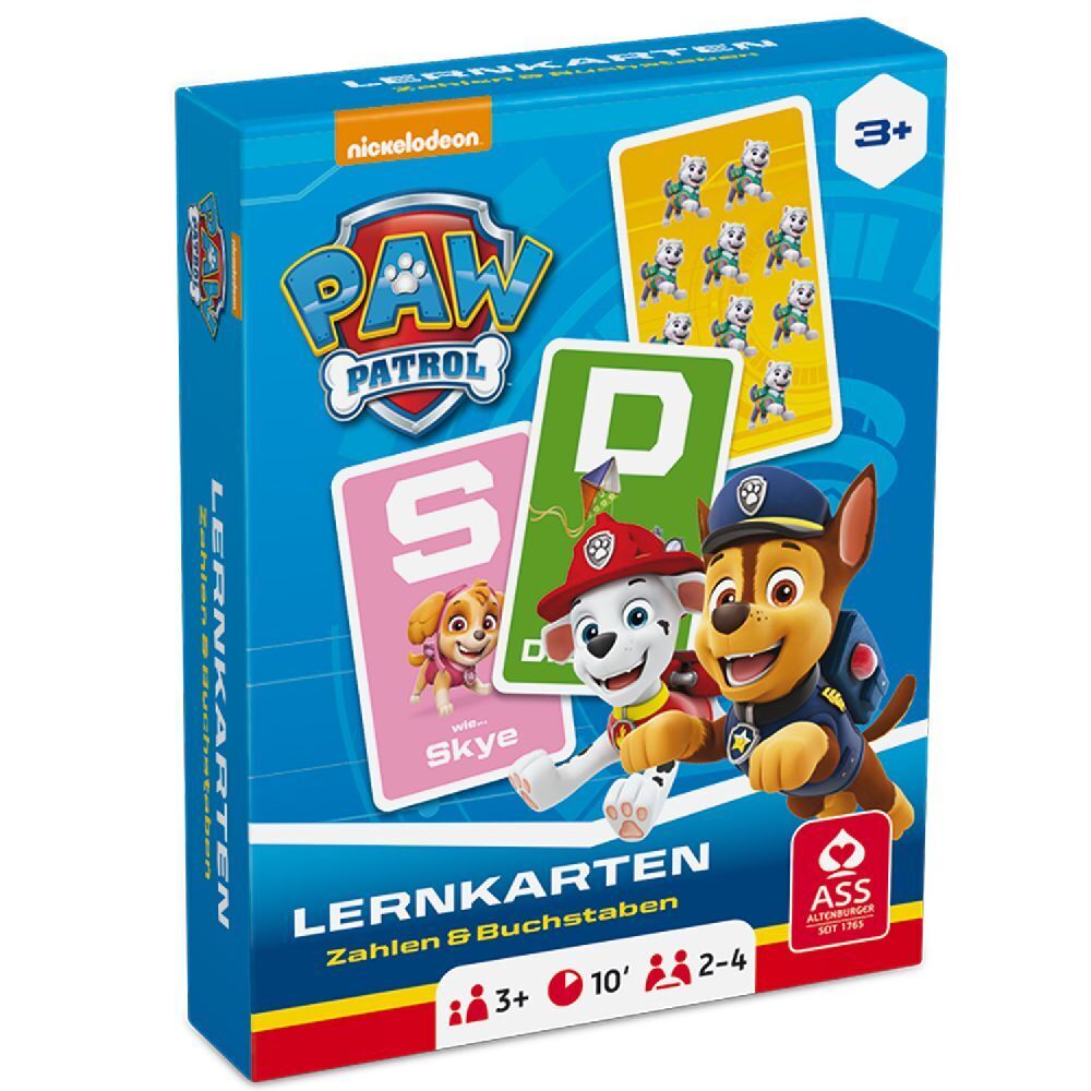 Cover: 4042677831408 | Lernspiel Paw Patrol - Zahlen&amp;Buchstaben | ASS Altenburger | Spiel