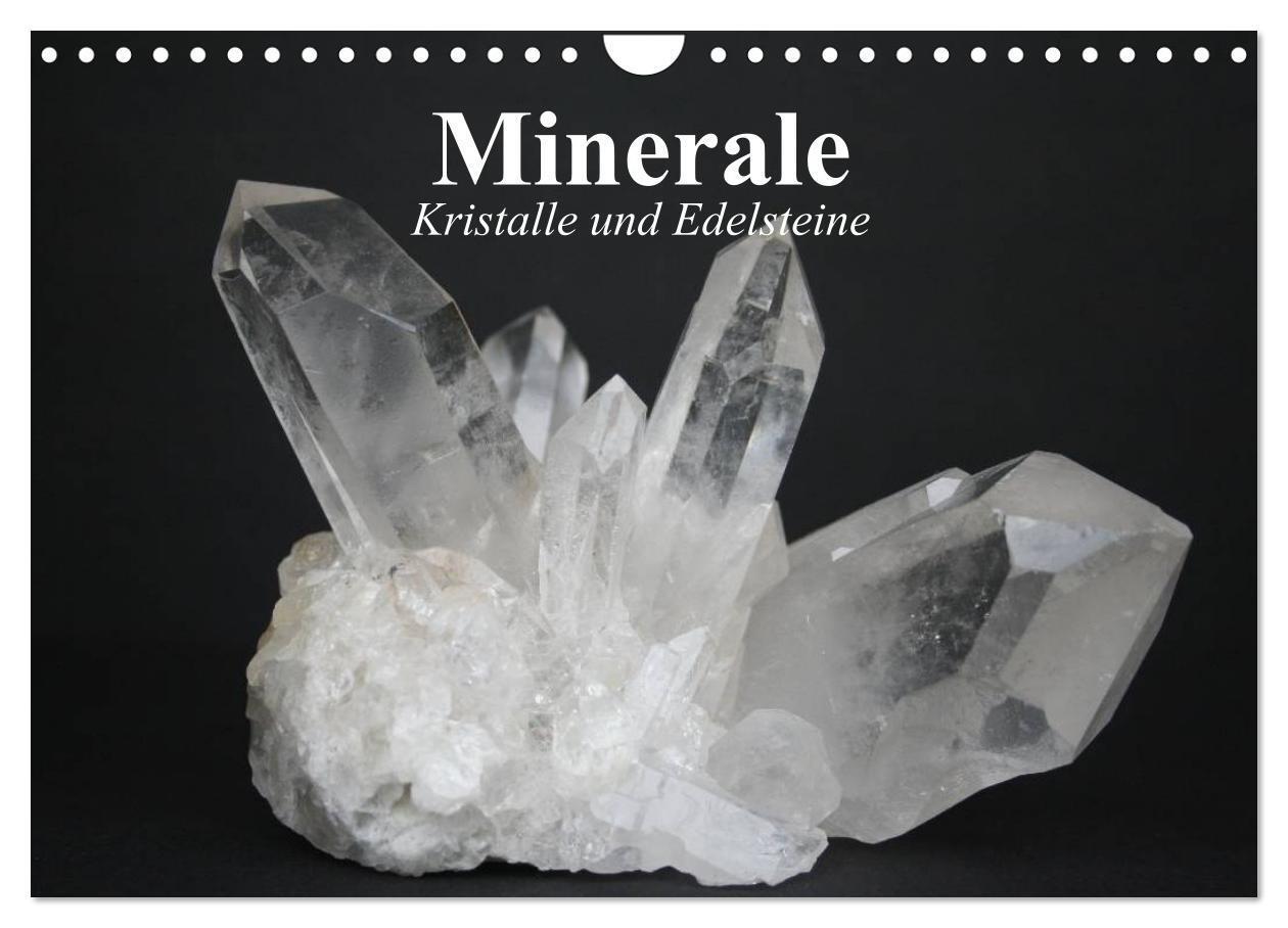 Cover: 9783675759336 | Minerale. Kristalle und Edelsteine (Wandkalender 2024 DIN A4 quer),...