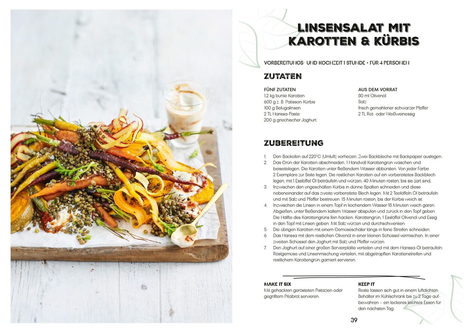 Bild: 9783809447450 | Lecker vegetarisch mit nur 5 Zutaten - schnelle, preiswerte und...