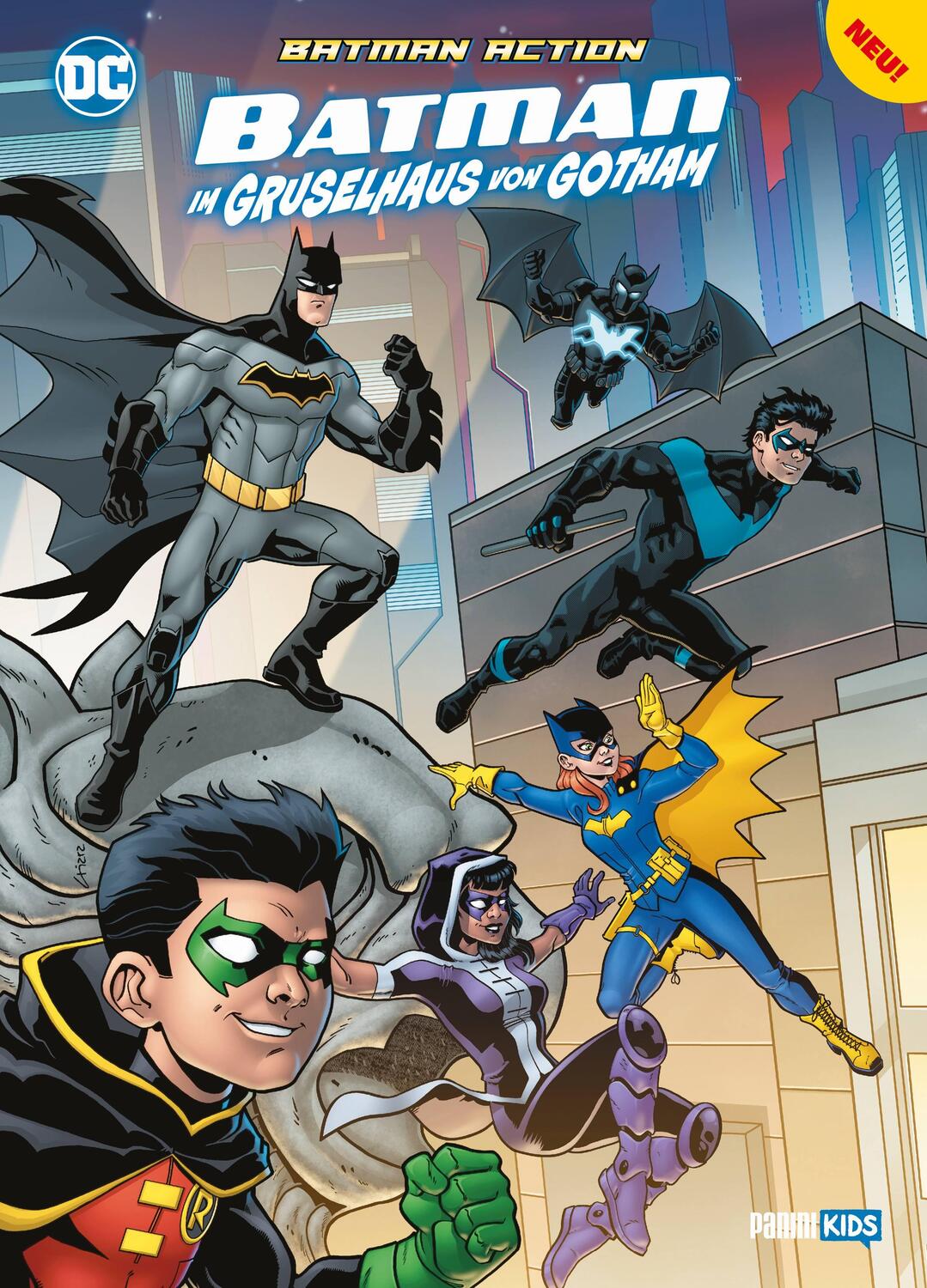 Cover: 9783741635380 | Batman Action: Batman im Gruselhaus von Gotham | Bd. 2 | Taschenbuch