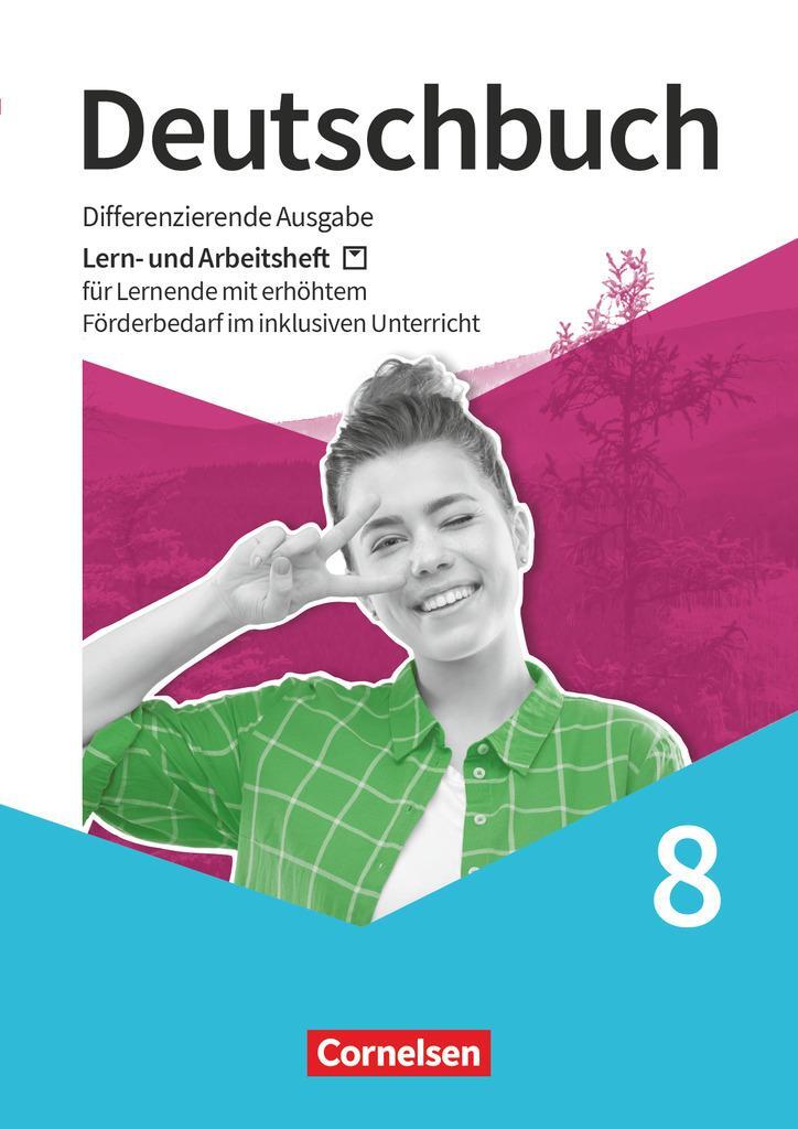Cover: 9783060634606 | Deutschbuch 8. Schuljahr - Sprach- und Lesebuch - Arbeitsheft mit...