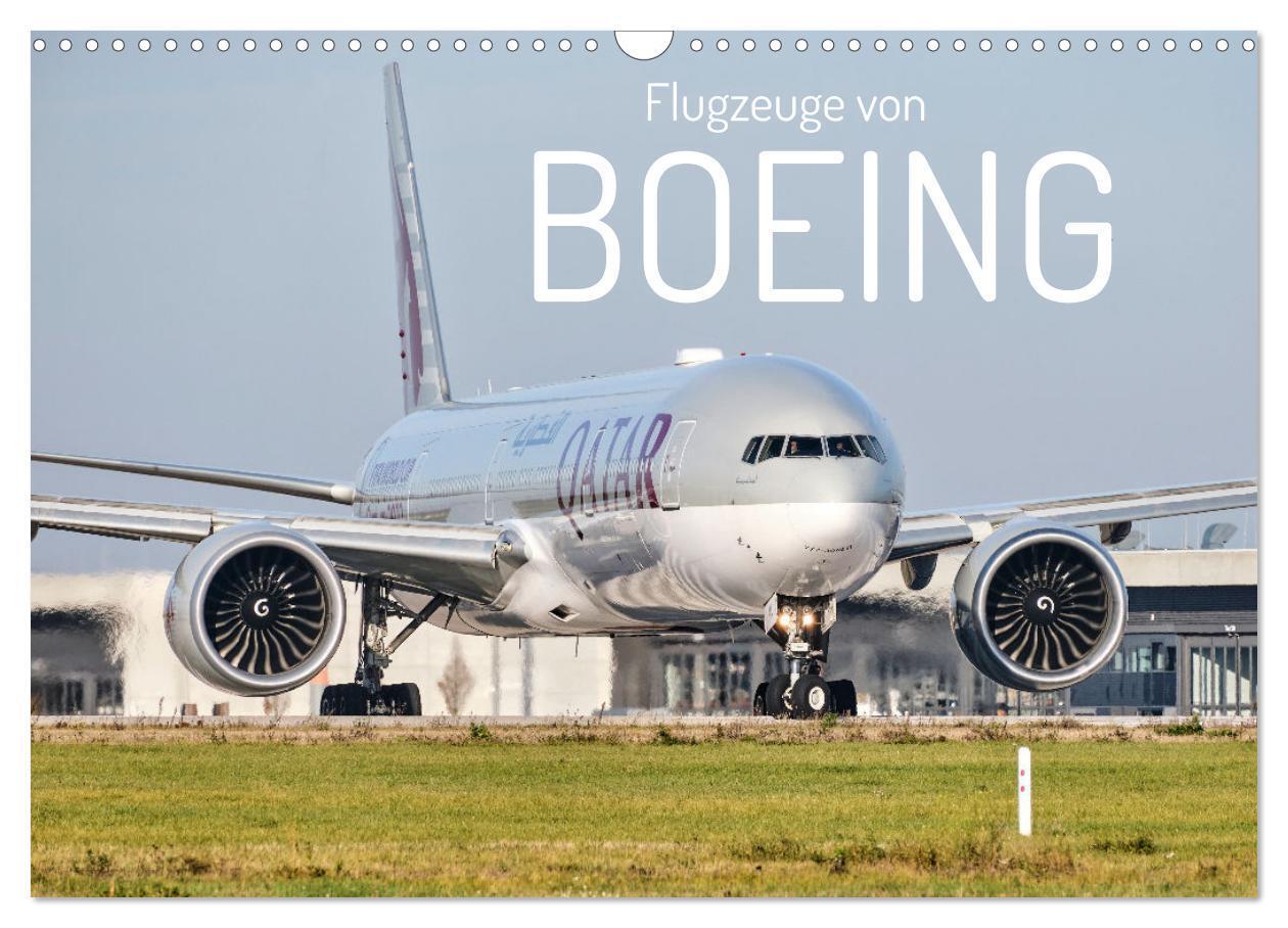Cover: 9783675772953 | Flugzeuge von Boeing (Wandkalender 2024 DIN A3 quer), CALVENDO...