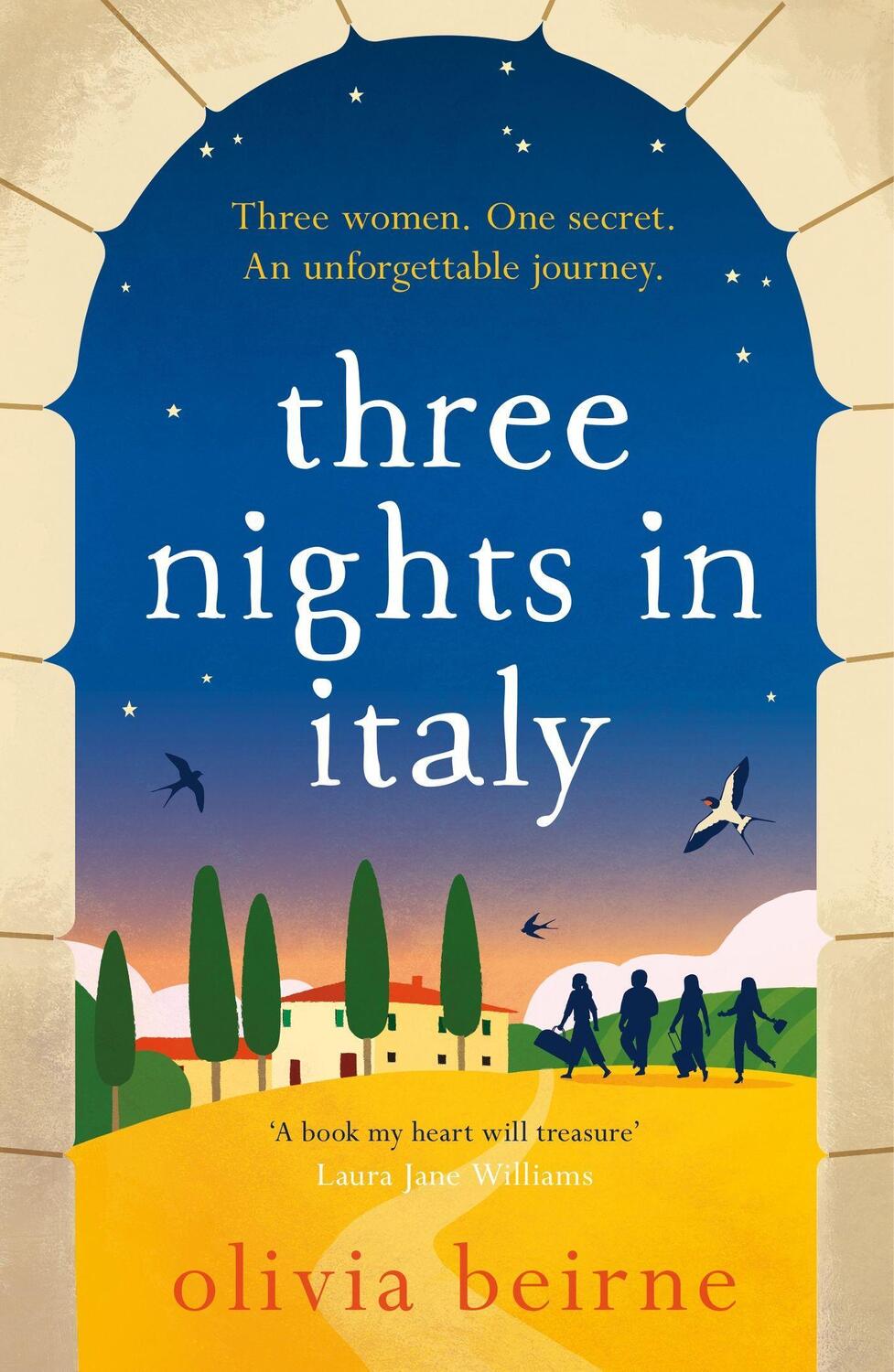 Cover: 9781472284495 | Three Nights in Italy: a hilarious and heart-warming story of love,...