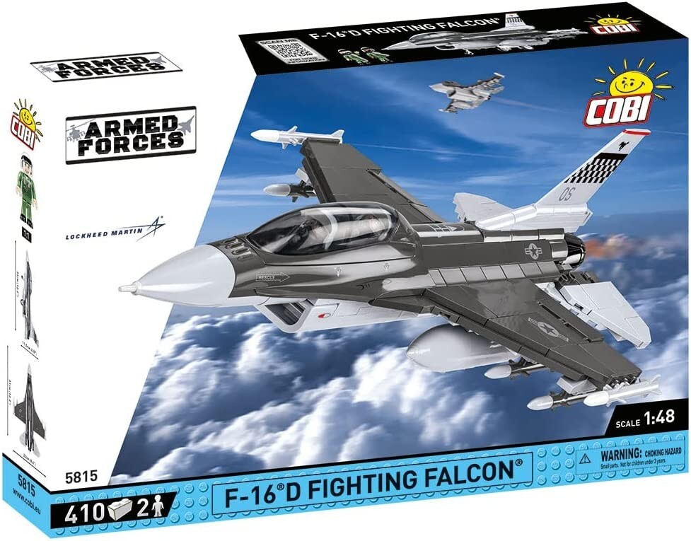 Cover: 5902251058159 | COBI 5815 - Armed Forces, F-16 D Fighting Falcon, Kampfflugzeug,...