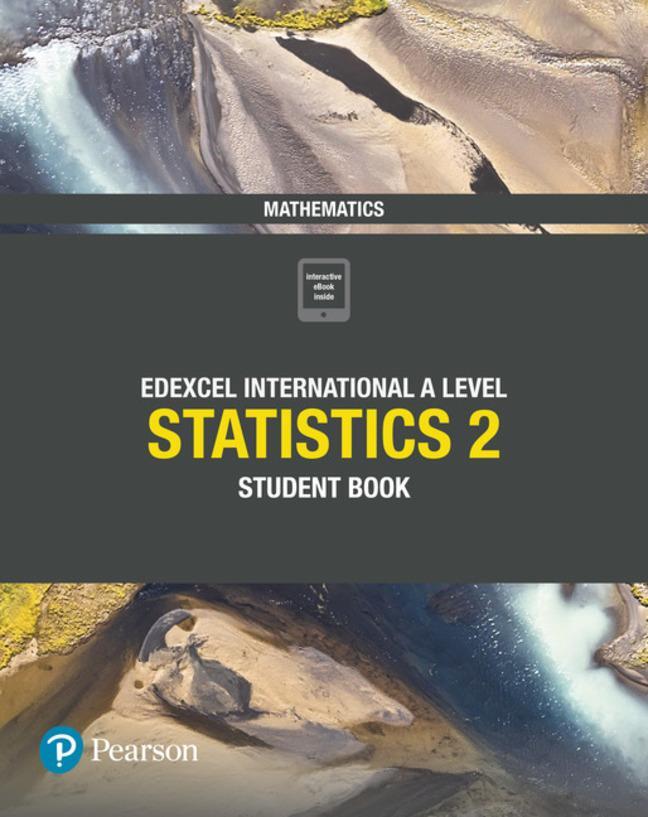 Cover: 9781292245171 | Pearson Edexcel International A Level Mathematics Statistics 2...