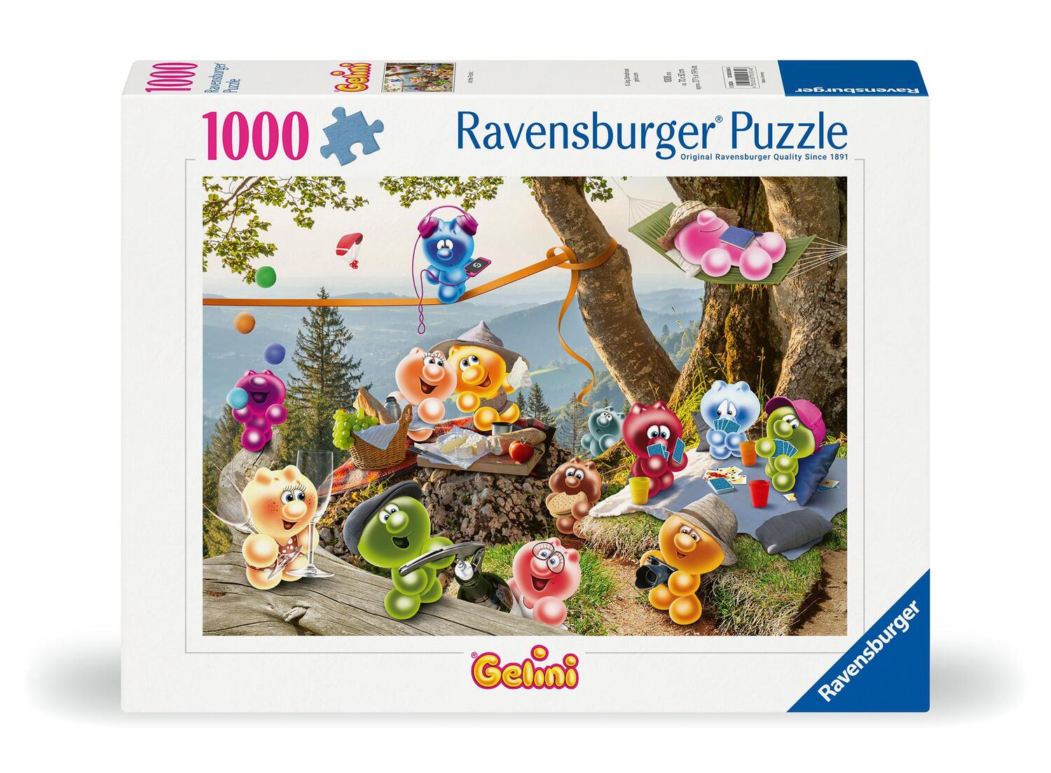 Cover: 4005555005346 | Ravensburger Puzzle 12000534 - Auf zum Picknick - 1000 Teile Gelini...