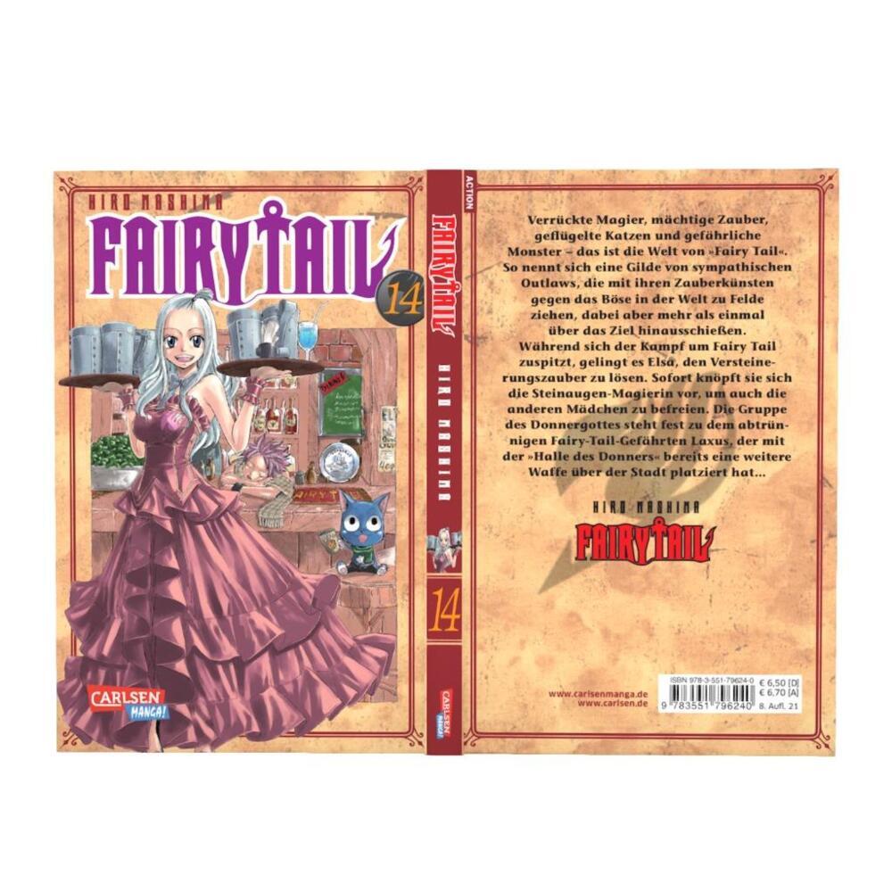 Bild: 9783551796240 | Fairy Tail. Bd.14 | Hiro Mashima | Taschenbuch | 192 S. | Deutsch