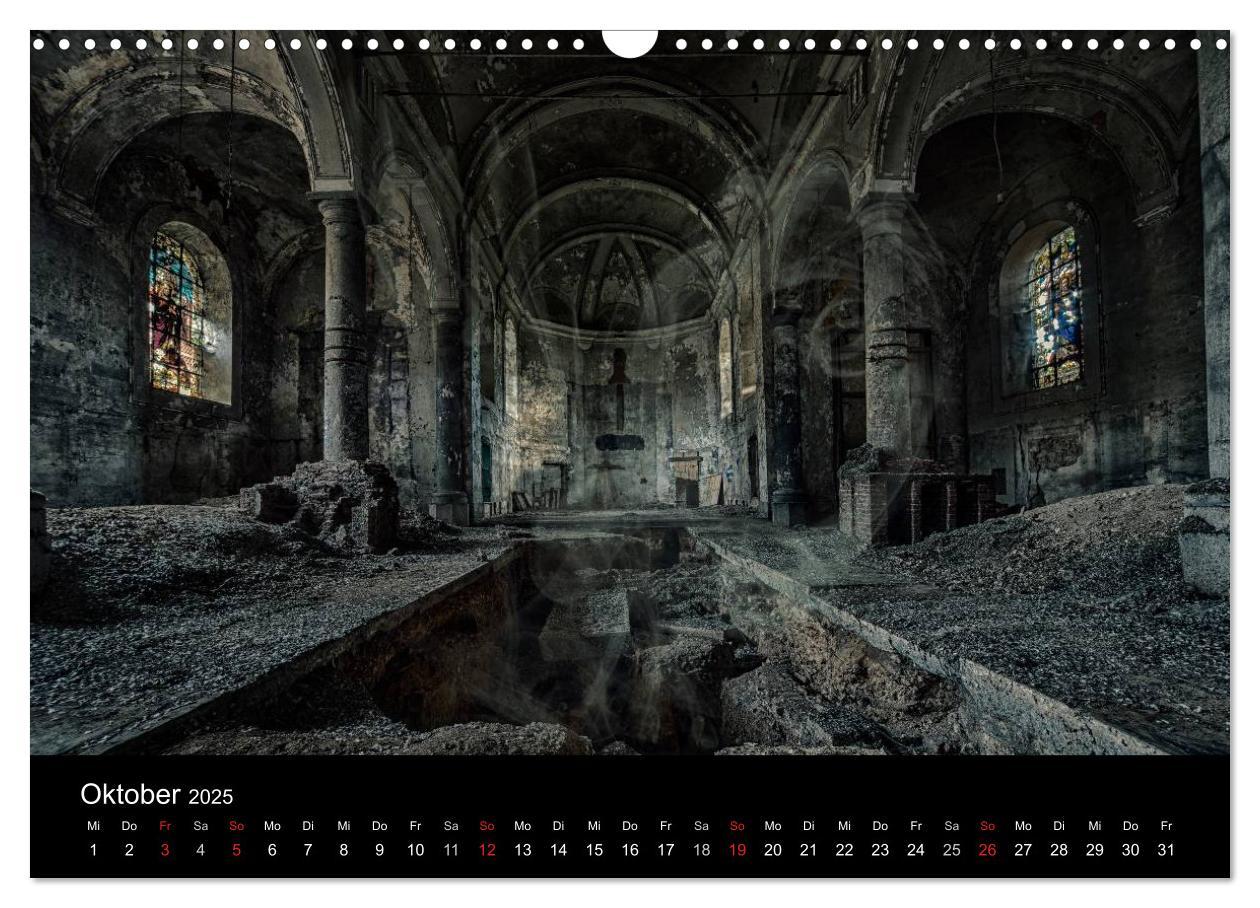 Bild: 9783435772773 | Geheimnisvolle Orte - Lost Places (Wandkalender 2025 DIN A3 quer),...