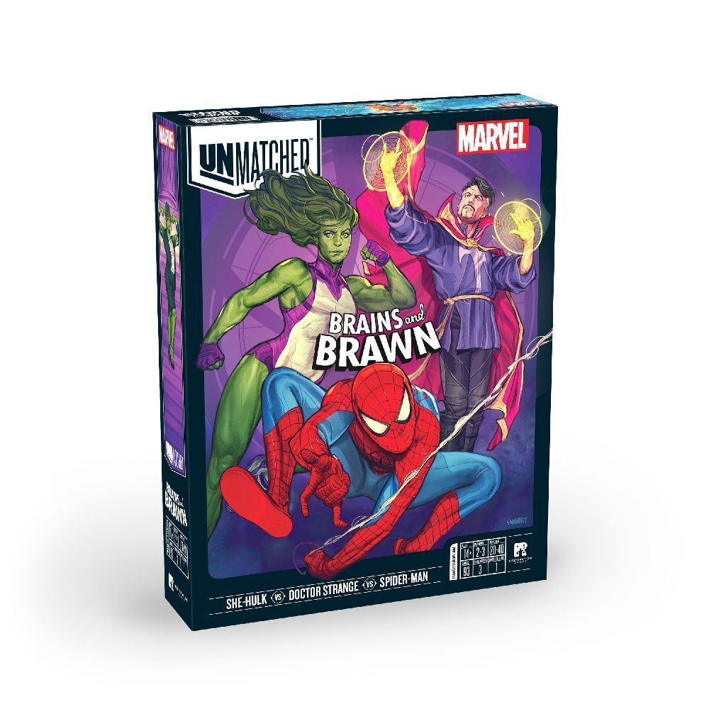 Cover: 857476008678 | Unmatched Marvel: Brains &amp; Brawn | Oliver Barrett (u. a.) | Spiel