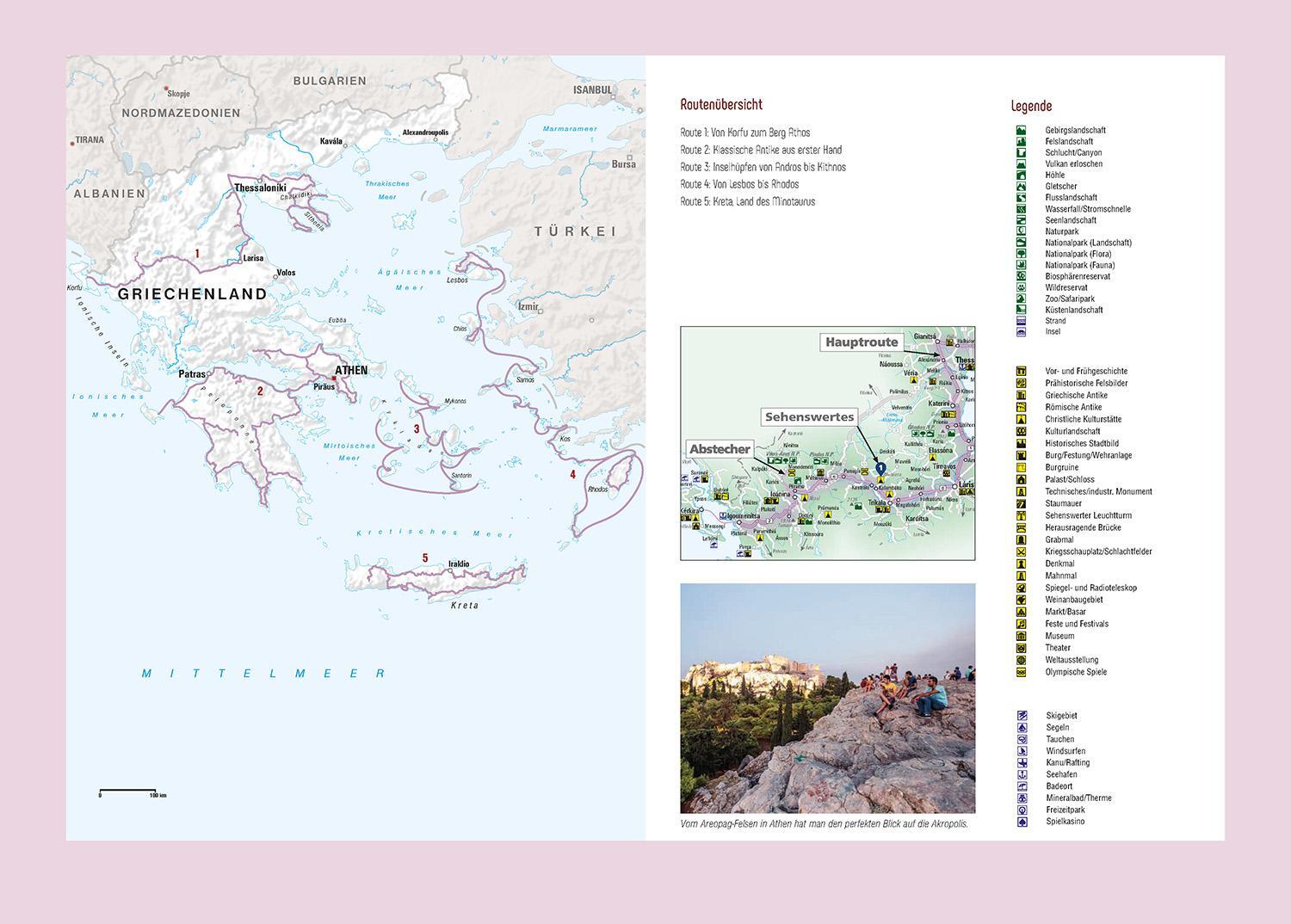 Bild: 9783955049973 | Unterwegs in Griechenland | Das große Reisebuch | Kunth Verlag | Buch