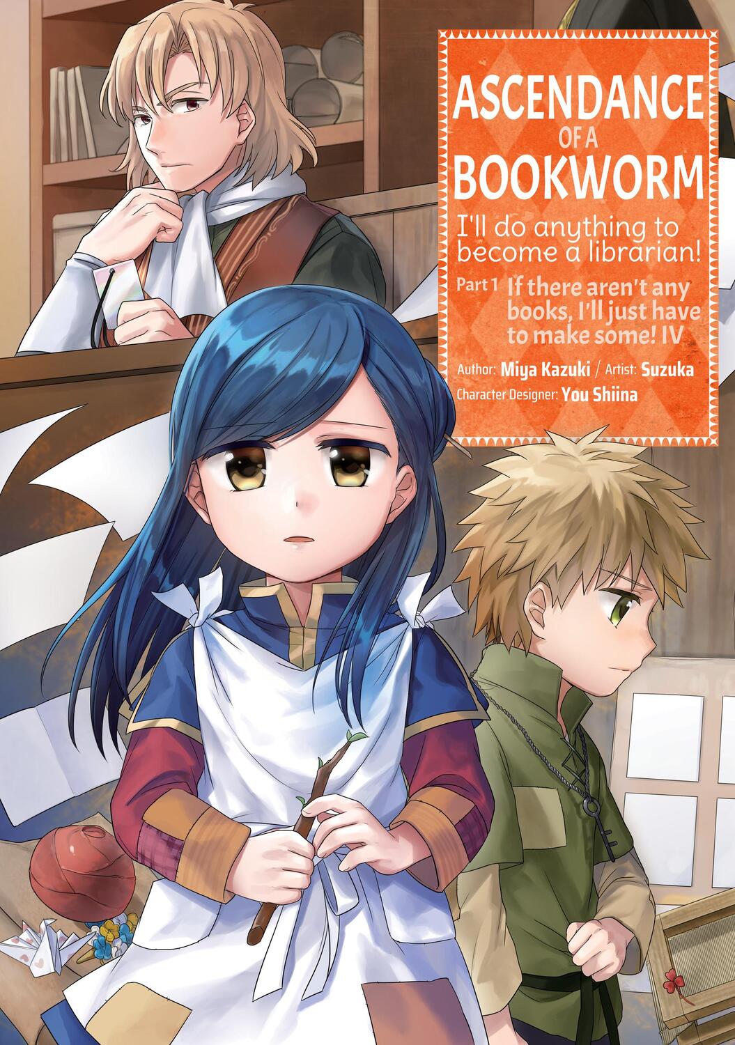Cover: 9781718372535 | Ascendance of a Bookworm (Manga) Part 1 Volume 4 | Miya Kazuki | Buch
