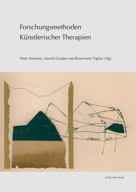 Cover: 9783895008306 | Forschungsmethoden Künstlerischer Therapien | Peter Petersen (u. a.)