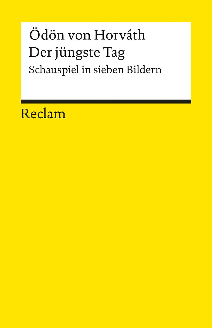 Cover: 9783150186671 | Der jüngste Tag | Schauspiel in sieben Bildern | Ödön von Horváth