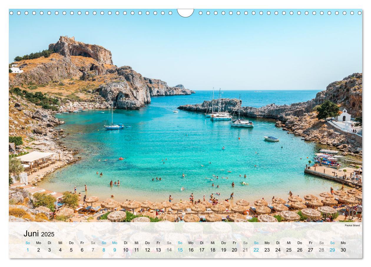 Bild: 9783383926303 | Rhodos - Die Highlights der Insel (Wandkalender 2025 DIN A3 quer),...