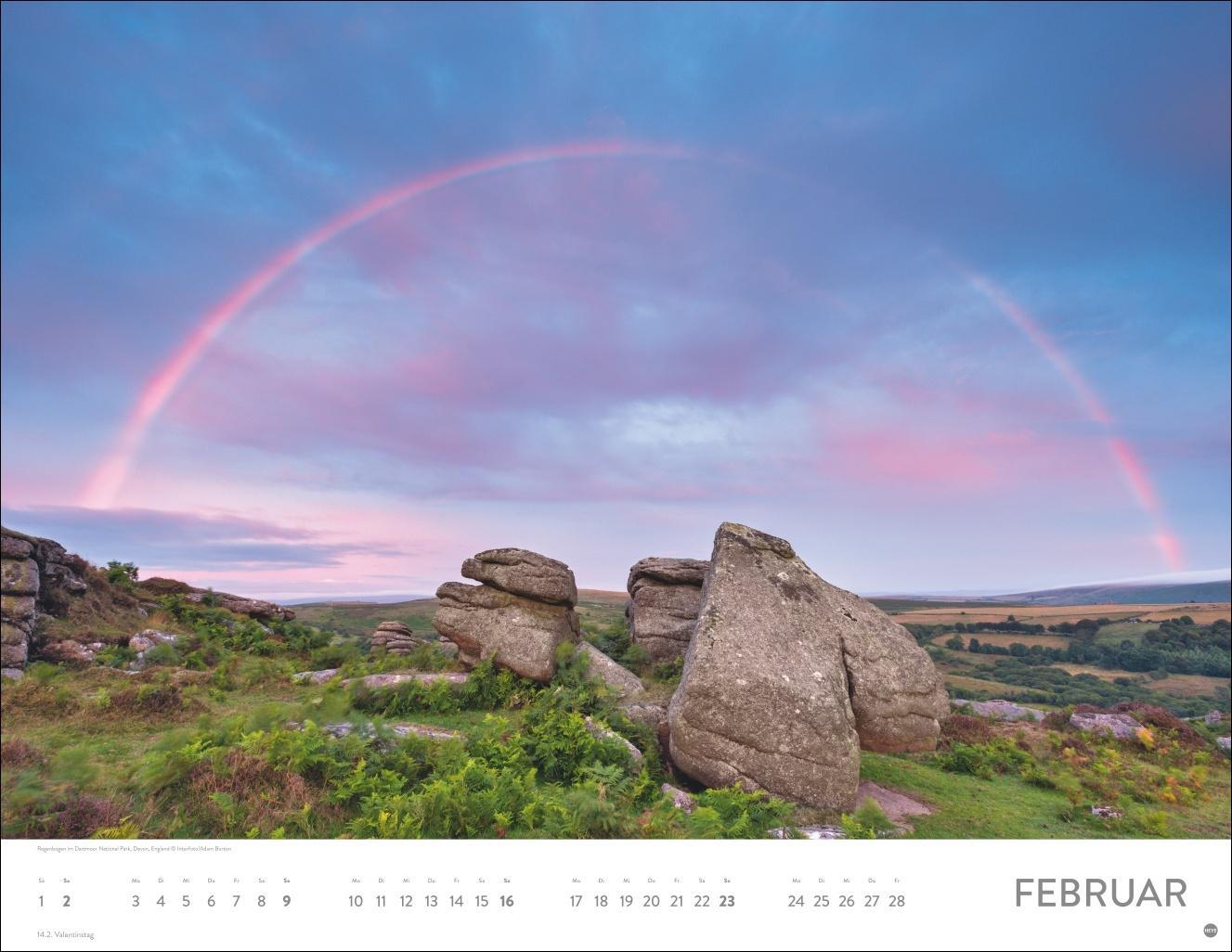 Bild: 9783756405138 | Regenbogen Posterkalender 2025 | Kalender | Spiralbindung | 14 S.