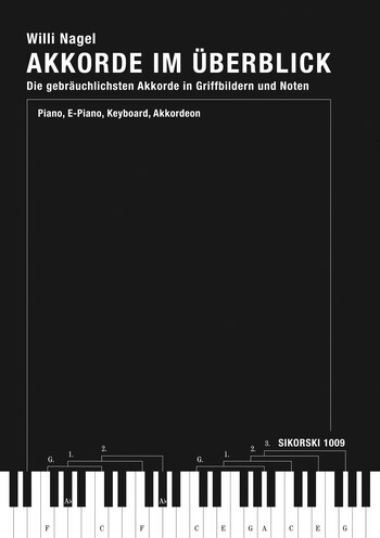 Cover: 9790003010441 | Akkorde im Überblick: Handbuch der gebräuchlichsten Akkorde in...