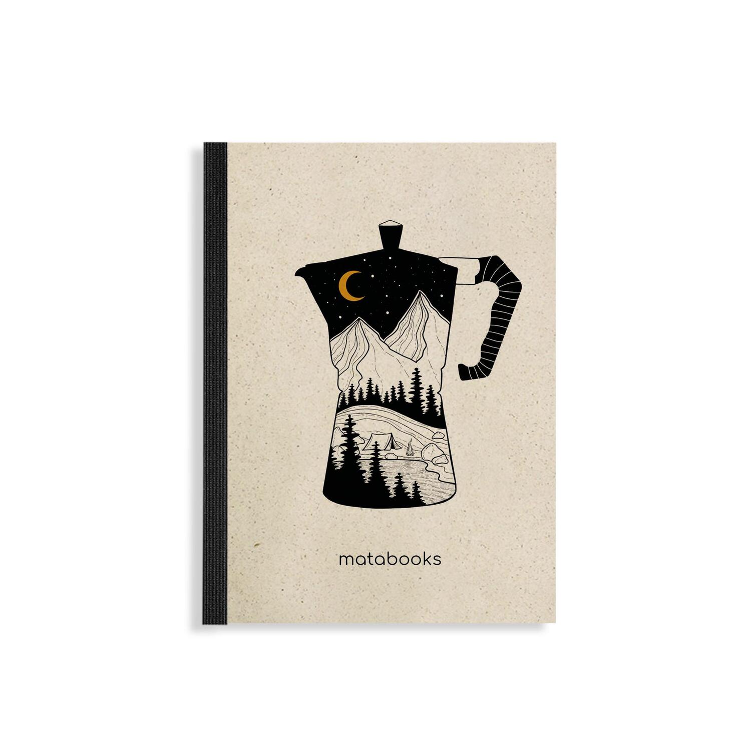 Cover: 4260626412861 | matabooks - Steifbroschur Dahara A6 "Coffee" | Matabooks | Notizbücher