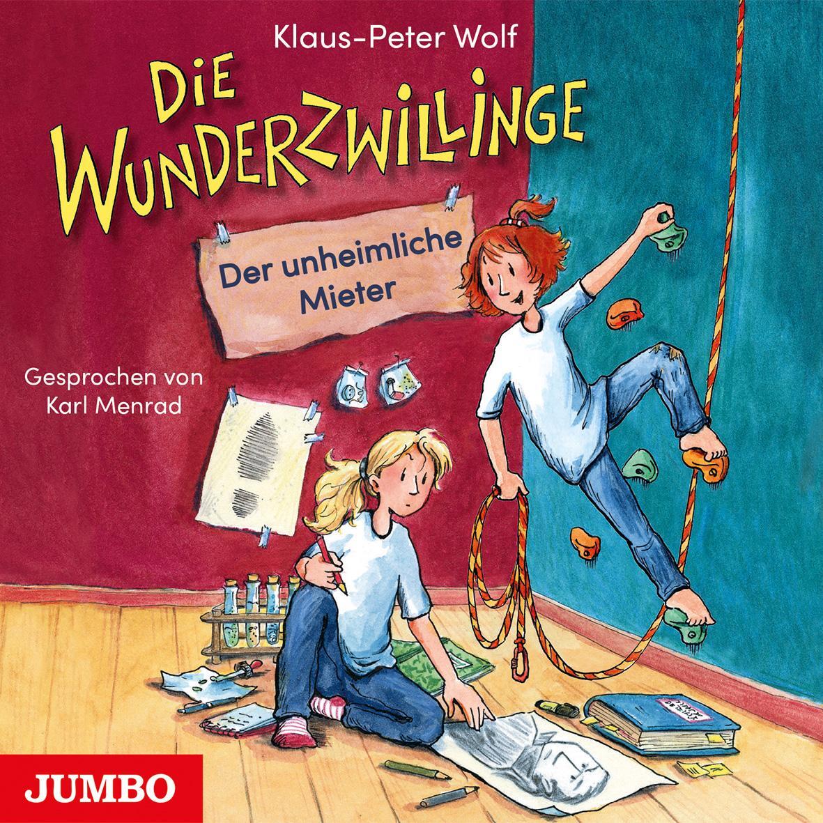 Cover: 9783833744419 | Die Wunderzwillinge 01. Der unheimliche Mieter | Klaus-Peter Wolf | CD