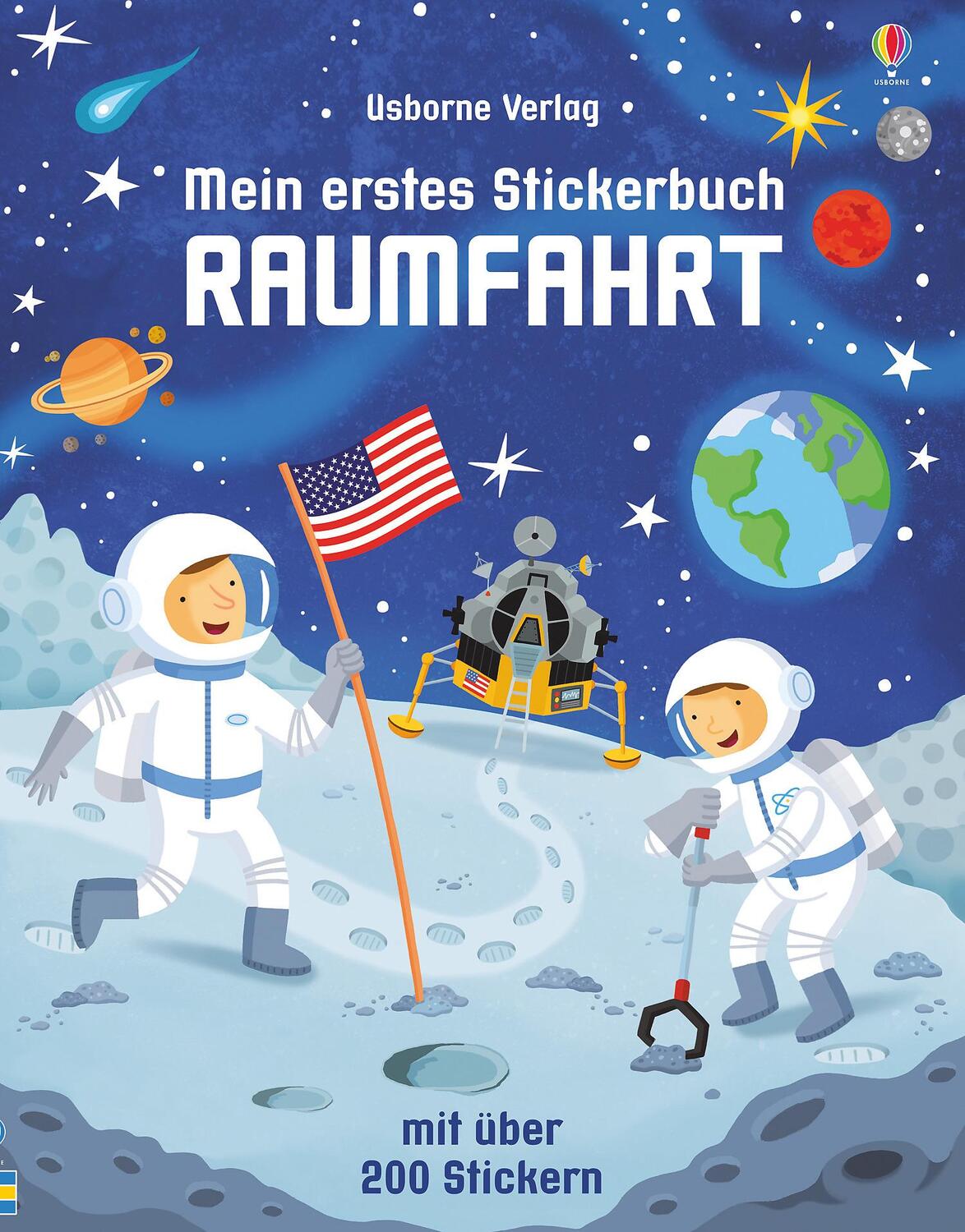 Cover: 9781782327554 | Mein erstes Stickerbuch: Raumfahrt | Sam Smith | Taschenbuch | Deutsch
