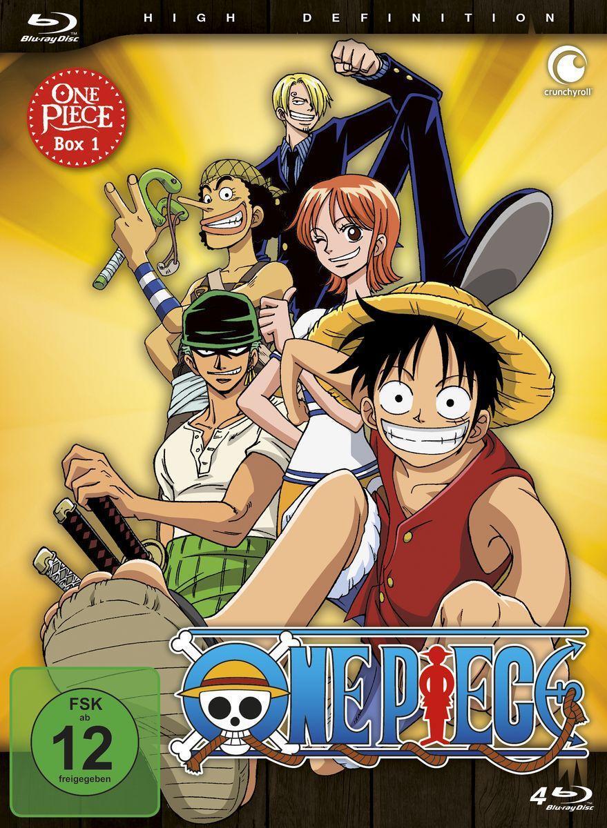 Cover: 7630017529084 | One Piece - TV-Serie - Box 1 (Episoden 1-30) [4 Blu-rays] | Blu-ray