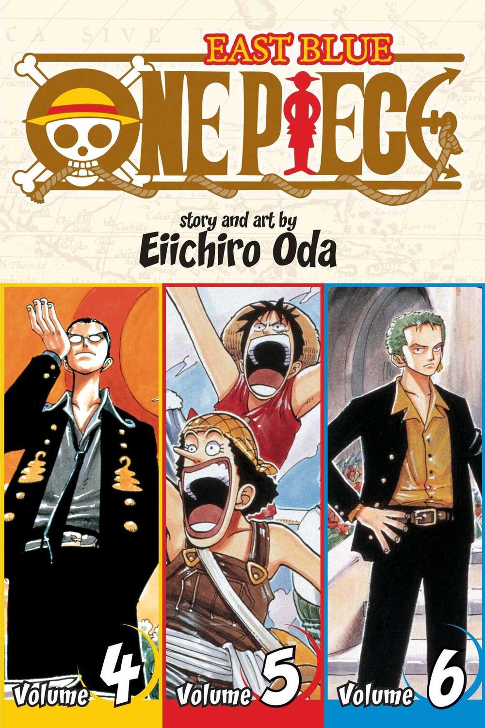 Cover: 9781421536262 | One Piece (Omnibus Edition), Vol. 2 | Includes vols. 4, 5 &amp; 6 | Oda