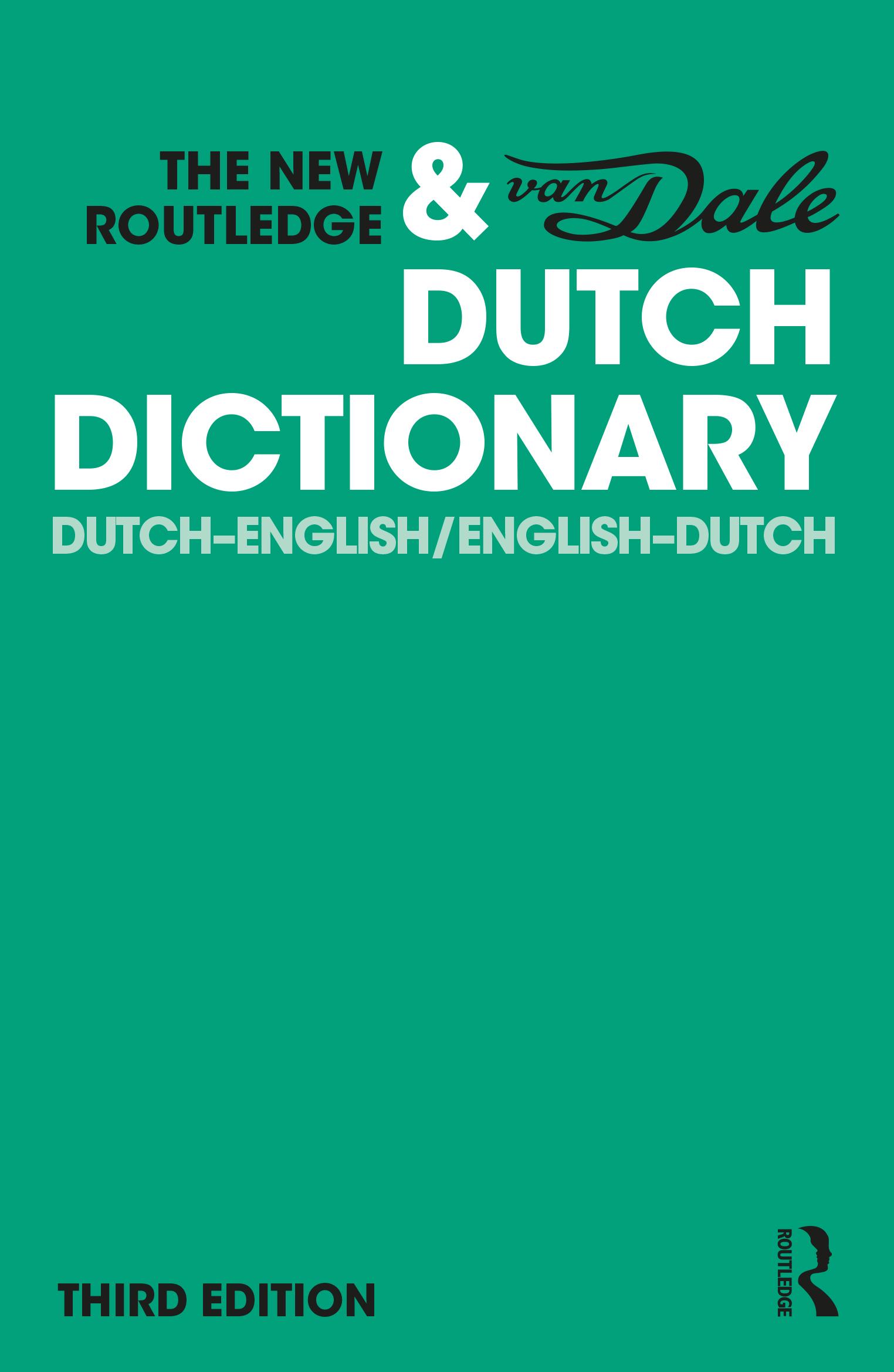 Cover: 9780367506582 | The New Routledge &amp; Van Dale Dutch Dictionary | van Dale Uitgevers