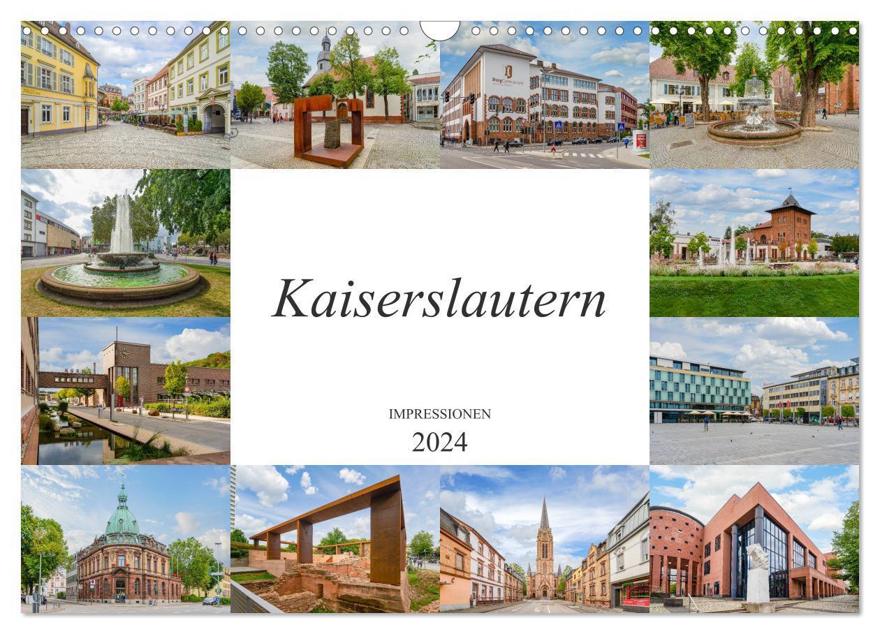 Cover: 9783675449077 | Kaiserslautern Impressionen (Wandkalender 2024 DIN A3 quer),...