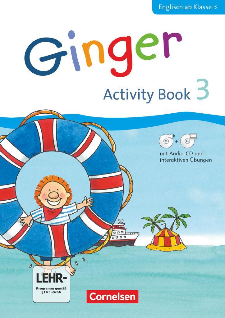 Cover: 9783060816088 | Ginger 3. Schuljahr - Allgemeine Ausgabe - Activity Book mit...