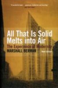 Cover: 9781844676446 | All That Is Solid Melts into Air | The Experience of Modernity | Buch