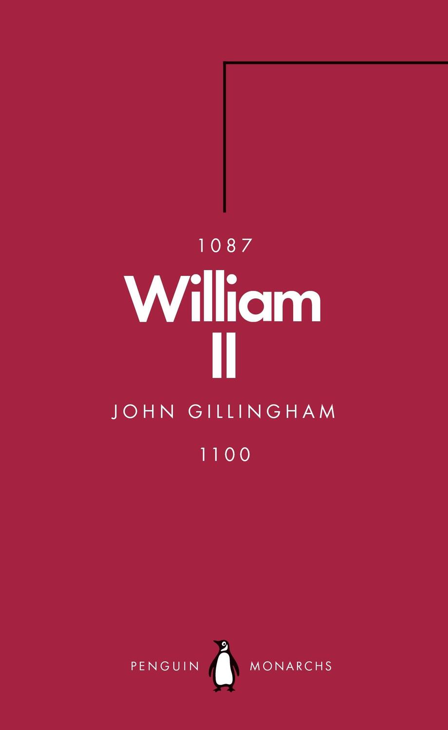 Cover: 9780141989884 | William II (Penguin Monarchs) | The Red King | John Gillingham | Buch