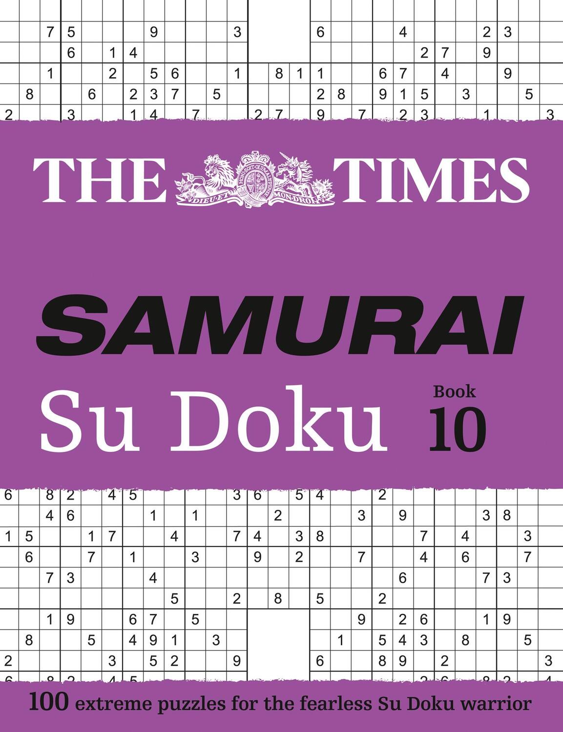 Cover: 9780008470098 | The Times Samurai Su Doku 10: 100 Extreme Puzzles for the Fearless...