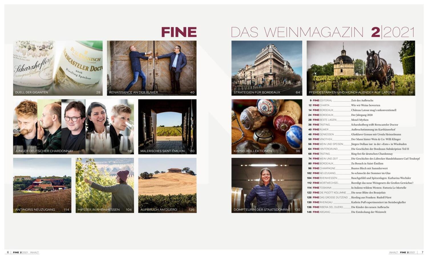 Bild: 9783960331131 | FINE Das Weinmagazin 02/2021 | 53. Ausgabe | Ralf Frenzel (u. a.)