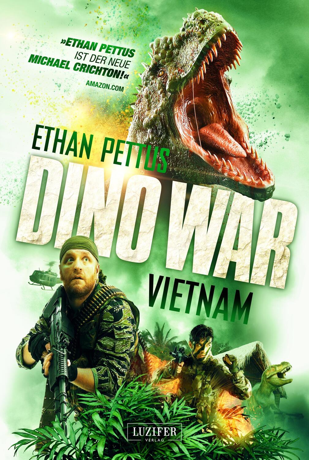 Cover: 9783958356870 | DINO WAR: VIETNAM | Thriller, Horror, Abenteuer | Ethan Pettus | Buch