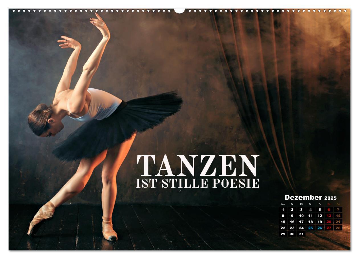 Bild: 9783383891625 | Ballett mit einem Hauch Poesie (Wandkalender 2025 DIN A2 quer),...