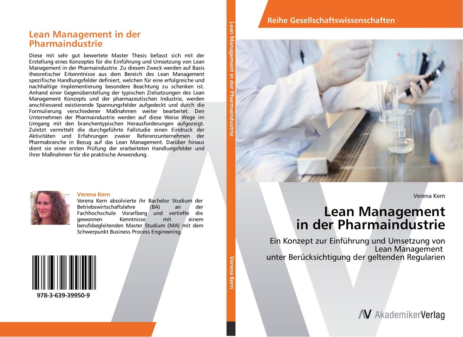 Cover: 9783639399509 | Lean Management in der Pharmaindustrie | Verena Kern | Taschenbuch