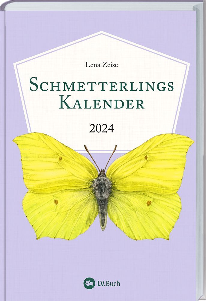 Cover: 9783784357614 | Schmetterlingskalender 2024 | Lena Zeise | Kalender | 160 S. | Deutsch