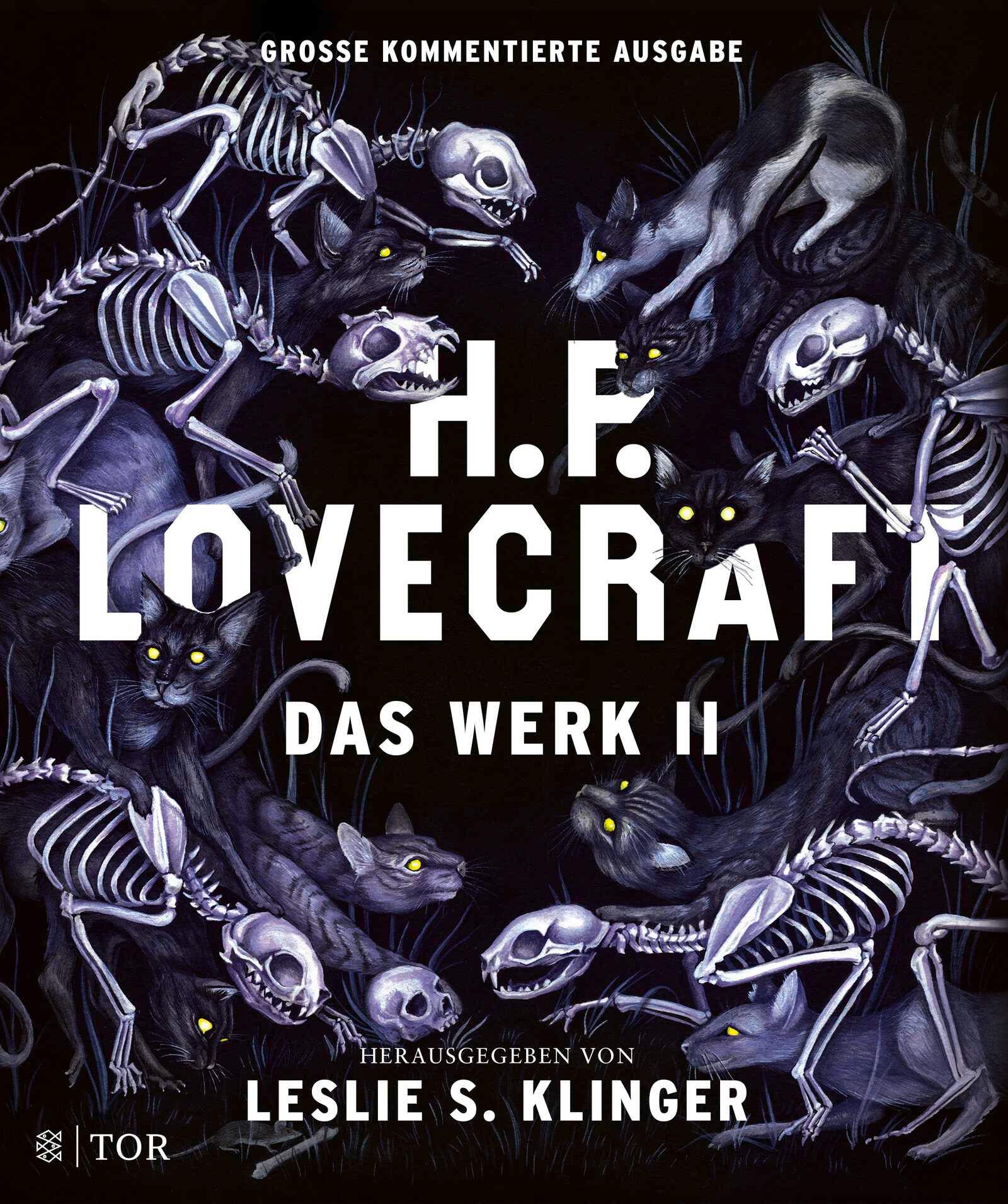 Cover: 9783596700462 | H. P. Lovecraft. Das Werk II | Große kommentierte Ausgabe | Lovecraft