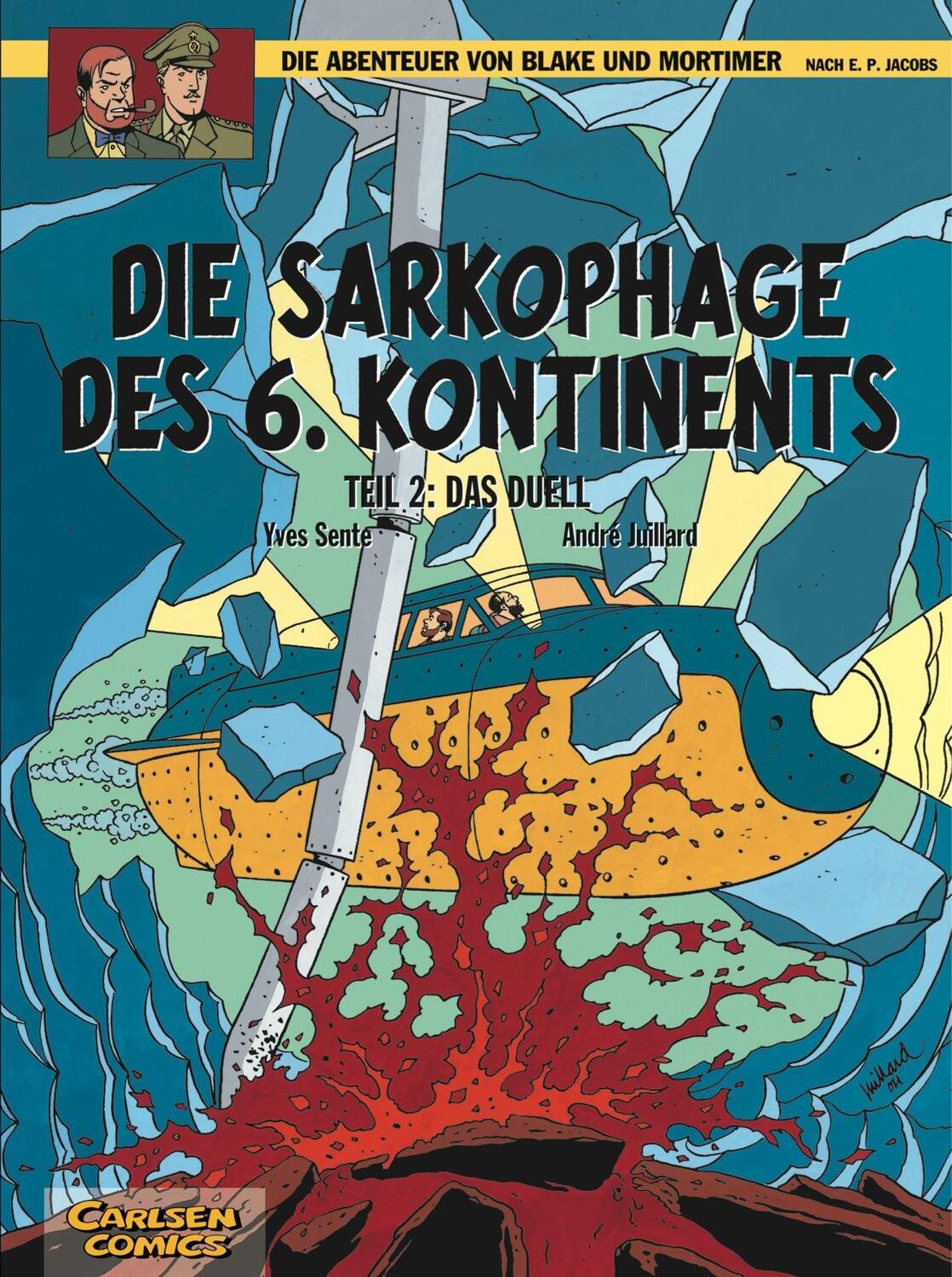 Cover: 9783551019943 | Blake und Mortimer 14: Die Sarkophage des 6. Kontinents, Teil 2 | Buch