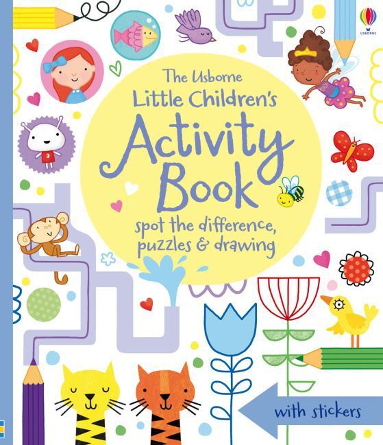 Cover: 9781409586555 | The Usborne Little Children's Activity Book | Lucy Bowman (u. a.)