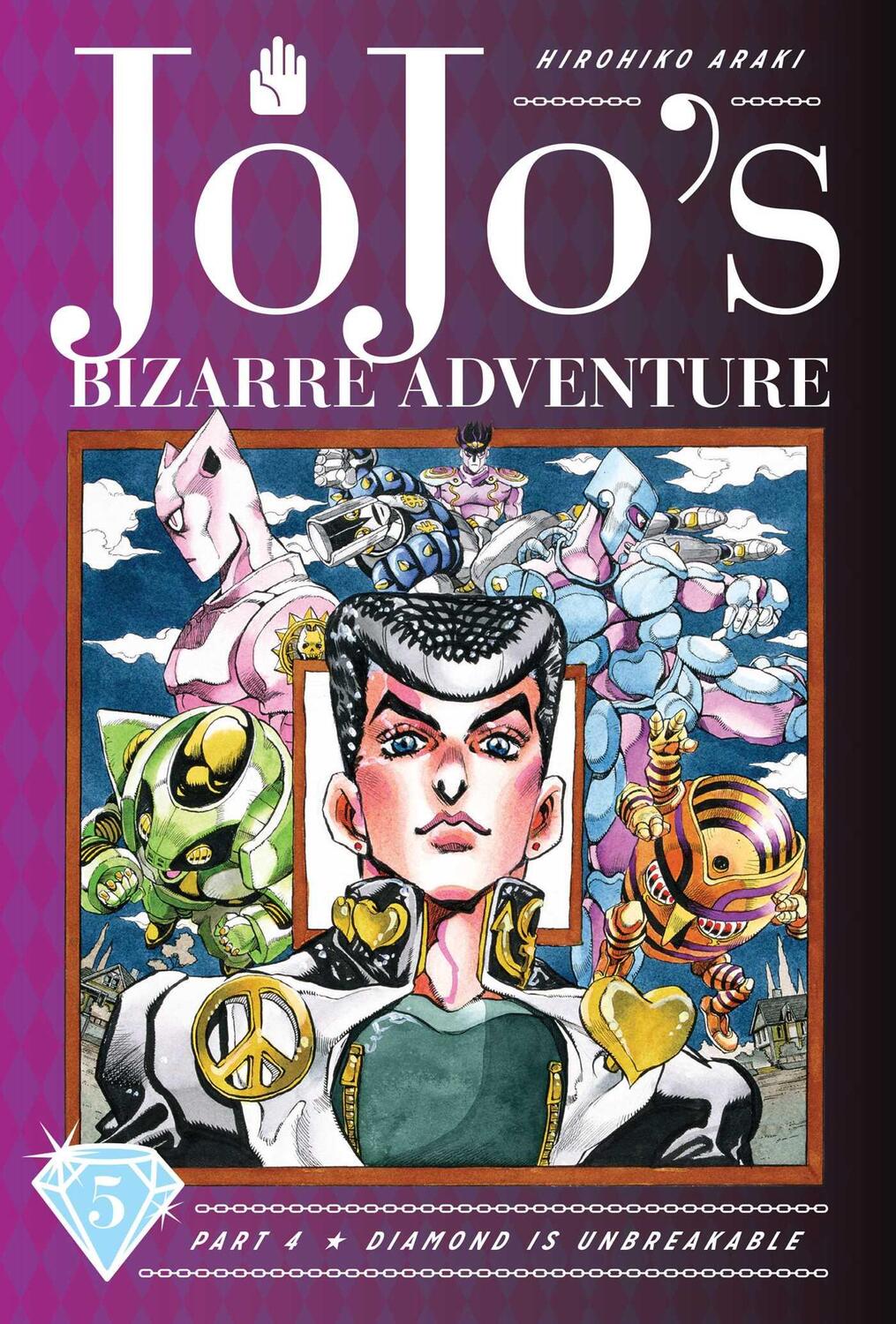 Cover: 9781974708116 | Jojo's Bizarre Adventure: Part 4--Diamond Is Unbreakable, Vol. 5:...