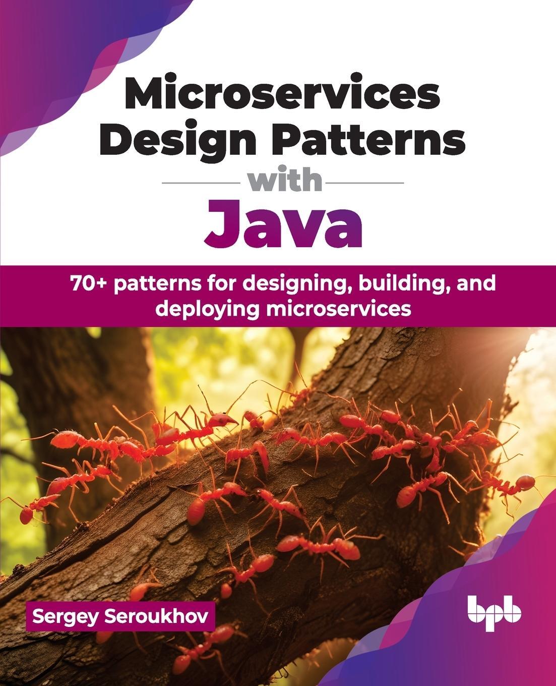 Cover: 9789355517005 | Microservices Design Patterns with Java | Sergey Seroukhov | Buch