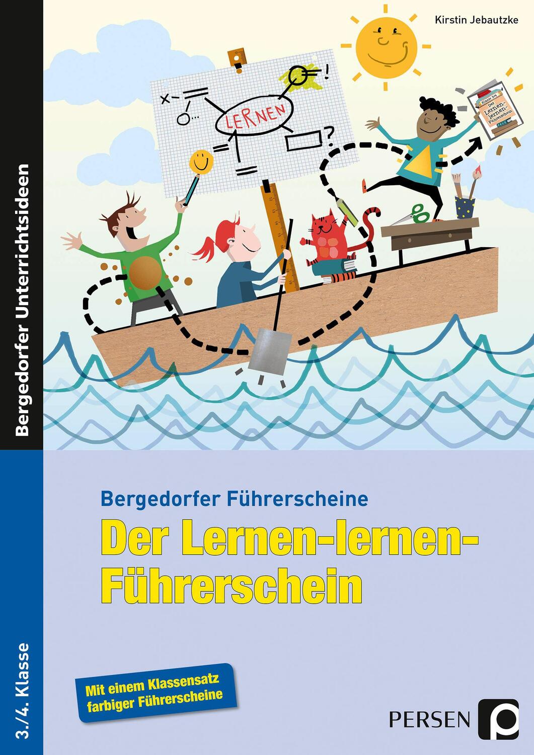 Cover: 9783403234159 | Der Lernen-lernen-Führerschein - 3./4. Klasse | Kirstin Jebautzke