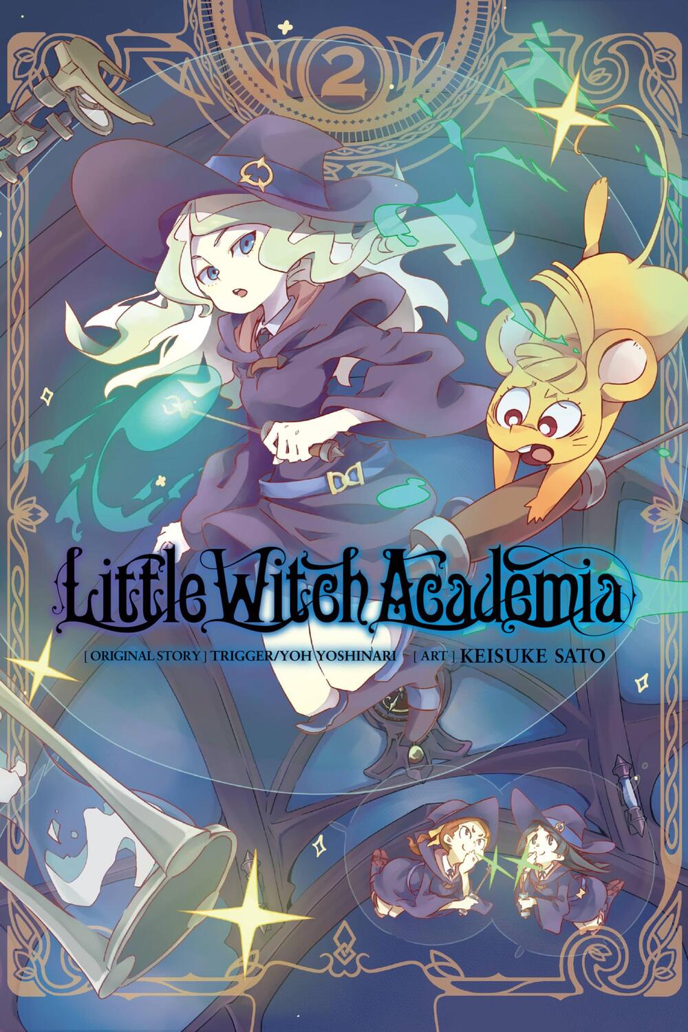 Cover: 9781975328108 | Little Witch Academia, Vol. 2 (Manga) | Volume 2 | Yoh Yoshinari
