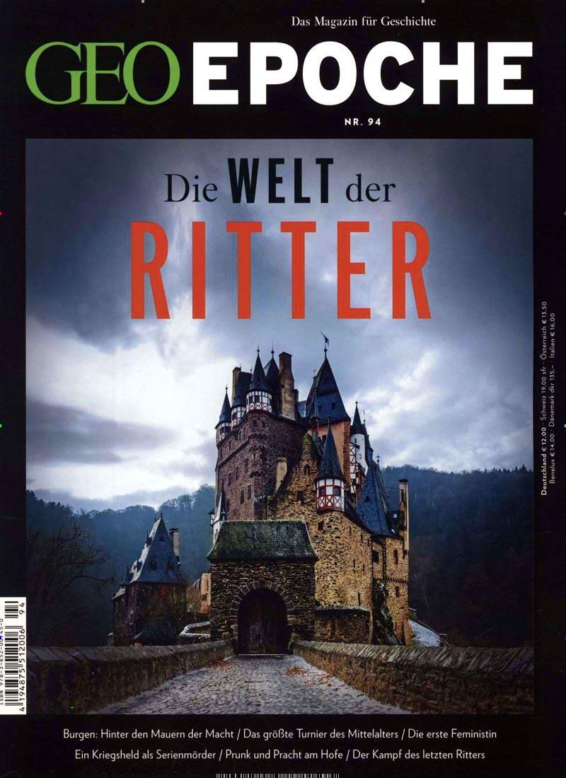 Cover: 9783652007450 | GEO Epoche 94/2018 - Die Welt der Ritter | Michael Schaper | Broschüre