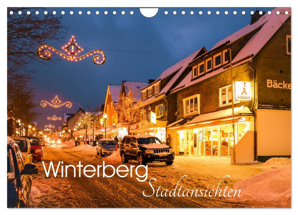 Cover: 9783383300417 | Winterberg - Stadtansichten (Wandkalender 2024 DIN A4 quer),...