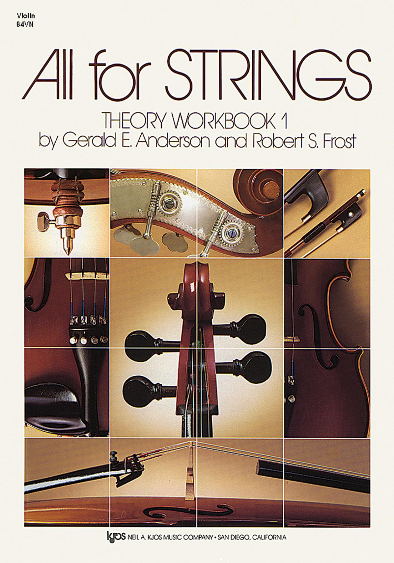 Cover: 9780849732461 | All for Strings Theory Workbook 1 Violin | Anderson (u. a.) | Buch