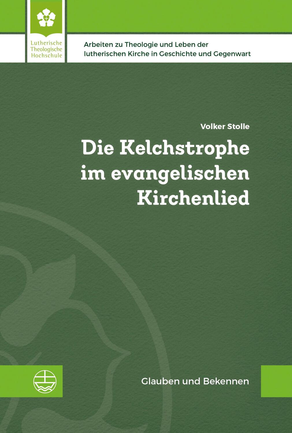 Cover: 9783374074969 | Die Kelchstrophe im evangelischen Kirchenlied | Volker Stolle | Buch