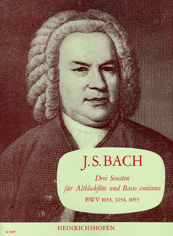 Cover: 9790204412792 | Sonaten(3) Bwv1033 1034 1035 | Johann Sebastian Bach | Buch